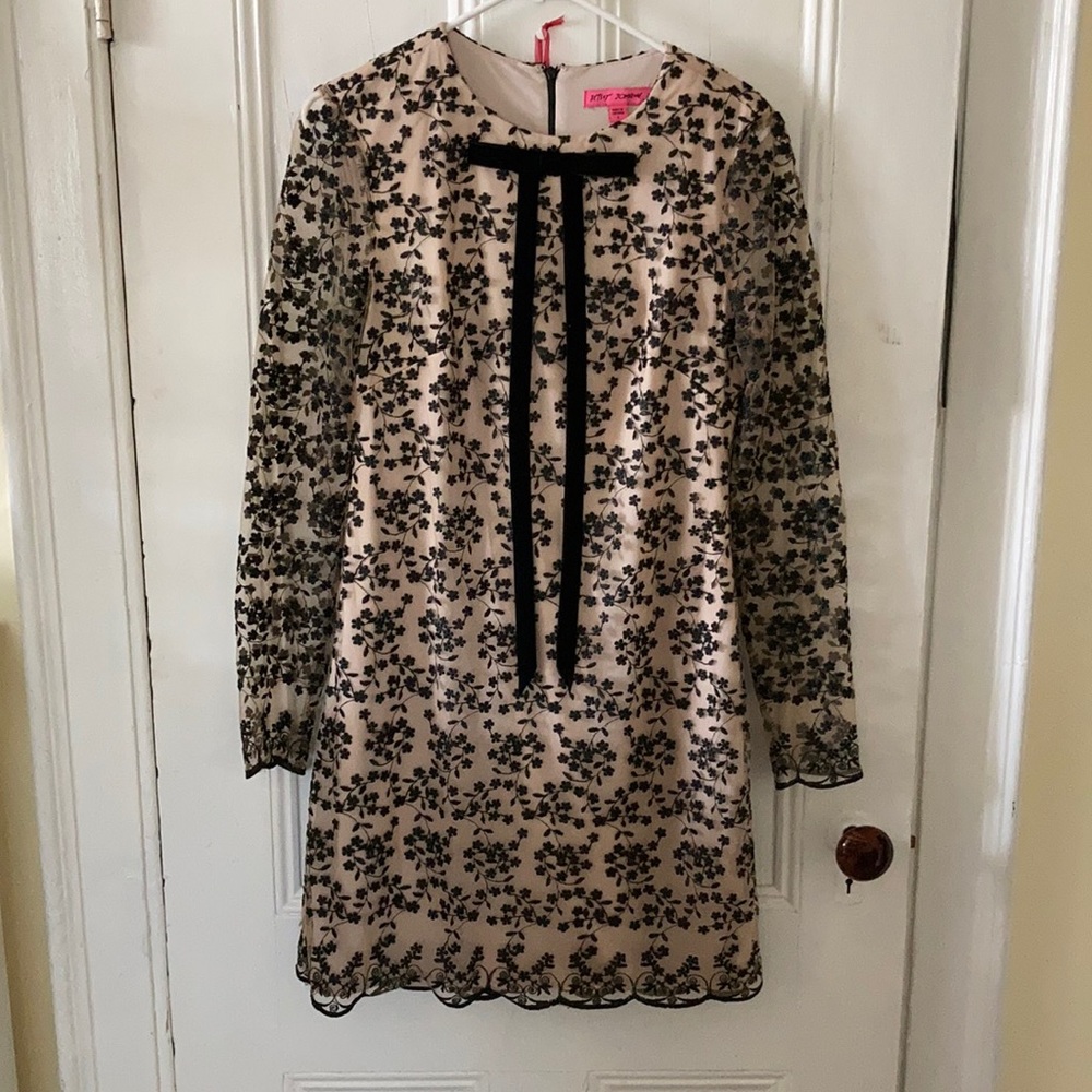 Betsey Johnson lace mini dress